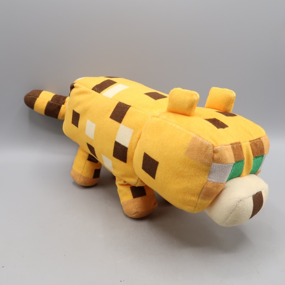Minecraft 2022 Licensed Ocelot Cheeta Plush Mojang Mattel 14"